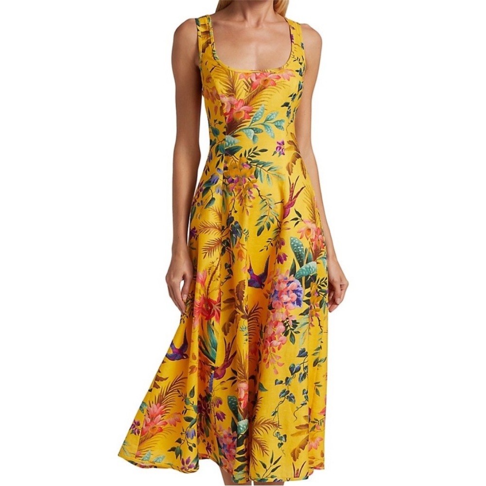 Zimmerman Floral Linen Dress